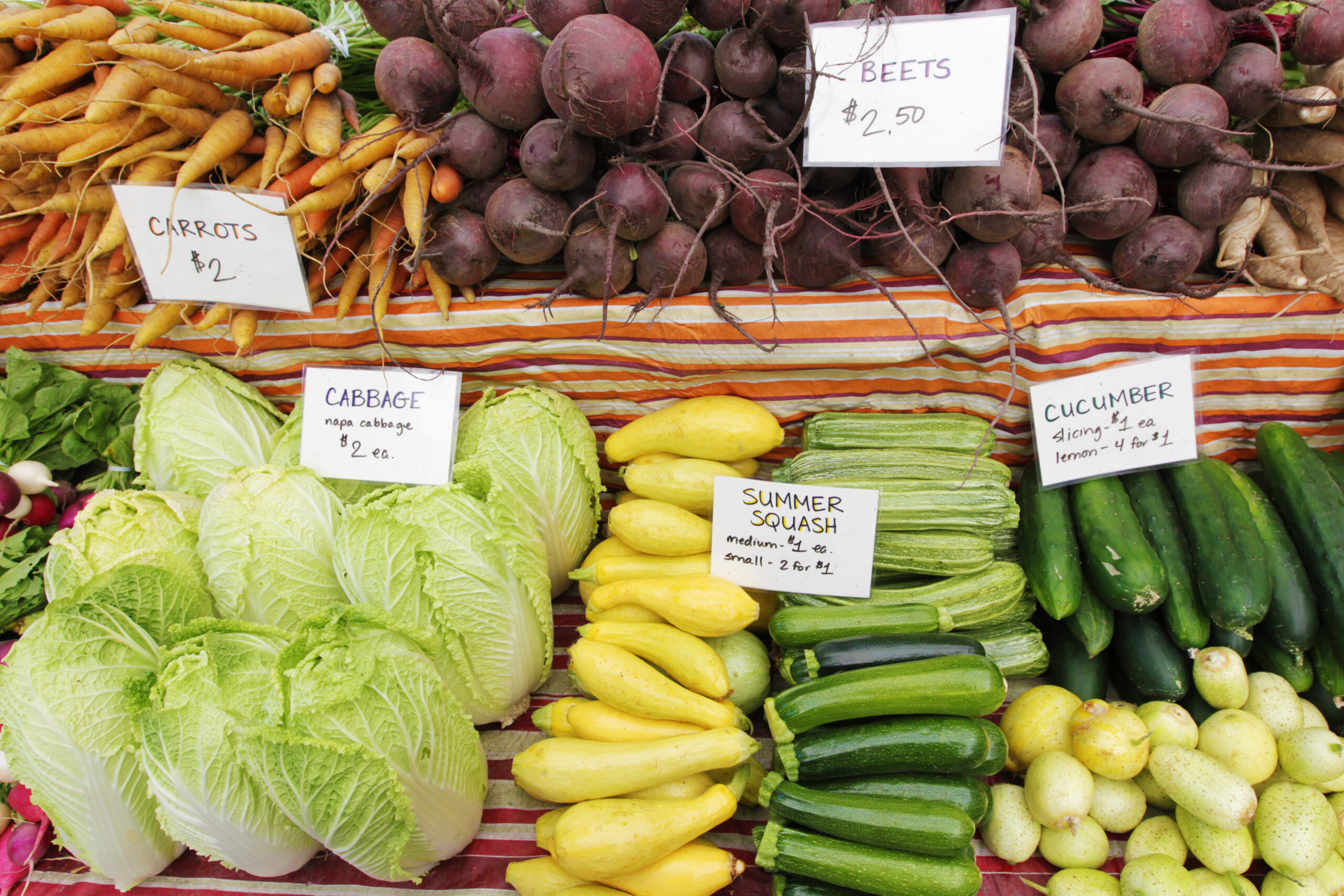 Display-of-fresh-vegetables